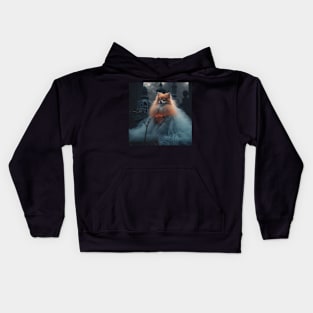 Gothic Pom Kids Hoodie